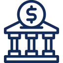 A bank deposit graphic
