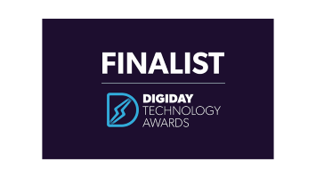 Digiday Technology Awards Finalist logo