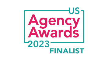 US Agency Awards finalist 2023 logo