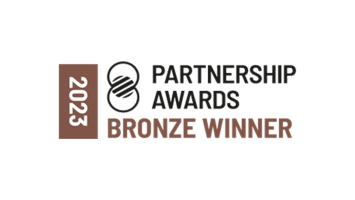 US Partnership Awards Bronze Winner 2023 logo