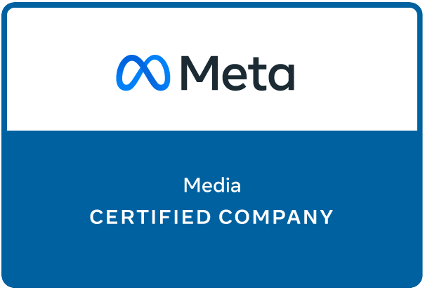 Meta Media Certified Company badge